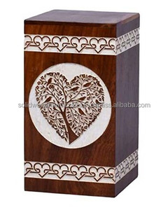 Urnes funéraires en bois pour adultes Urnes funéraires Urnes funéraires Taille personnalisée Fournitures funéraires - Product Image 1