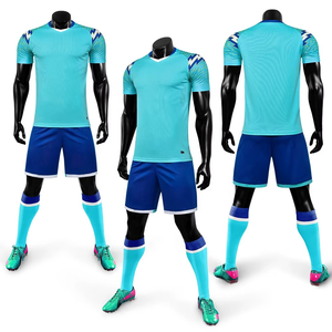 Conjunto de Camiseta de Fútbol Sublimada para Hombre, Manga Corta, Absorbe la Humedad, Transpirable, Ropa Deportiva para Todas las Temporadas, Uniforme de Fútbol - Product Image 5