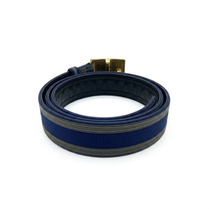 Ceinture Cérémonielle OEM Faite à la Main en Cuir Véritable avec Tresse Métallique Dorée et Boucle Ajustable Dorée - Product Image 6