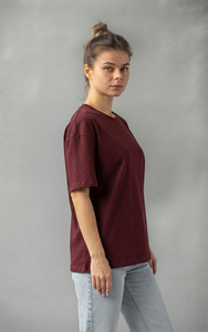T-shirts surdimensionnés personnalisés avec logo OEM pour hommes, manches courtes, 100% coton, coupe ample, col rond, respirants, t-shirts de jogging pour hommes - Product Image 3