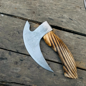Cuchillas LEGACY, Cortador de Pizza de Acero al Carbono de Alta Resistencia, Mango de Madera, Herramienta Profesional para Hornear y Cortar en Restaurantes, OEM - Product Image 6