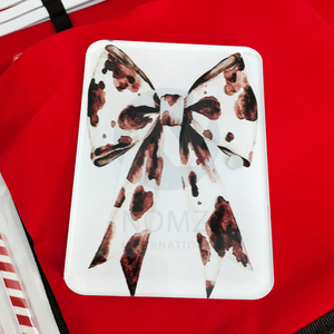 Extensions de cils magnétiques en acrylique durables Private Label Bow Pepper, motifs papillon, cœur, fleur, carré, multifonctionnelles - Product Image 4