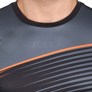 2024 Hombres Tallas grandes OEM Venta al por mayor Logotipo personalizado Golf Sublimado Camisetas Secado rápido Algodón Manga corta Tela ligera - Product Image 4