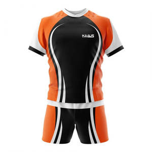 Uniforme de Rugby de Secado Rápido y Transpirable - Colores y Logotipo Personalizados, Servicio OEM de Alta Calidad, Hecho en Pakistán, Venta en Línea - Product Image 1