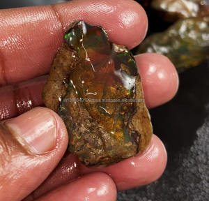 โอปอลเอธิโอเปียเกรดดี 100% ธรรมชาติ คุณภาพเยี่ยม ขนาด 36.18x25.24 ถึง 47.35x28.41 มม. แบบหยาบ ไม่เจียระไน สำหรับทำเครื่องประดับ DIY - Product Image 2