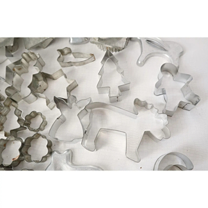 Heart Star and Flower Many Shaped Metal Cake Bake Ware Tools Round <b>Cookie</b> Cutters for Baking and Decorative Purposes Supplies - Product Image 6