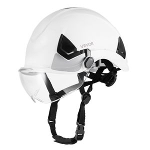Casco di Sicurezza Industriale Approvato ANSI/ISEA Z89.1 con Sospensione a 6 Punti Regolabile, Ventilato, con Visiera in ABS per Cantieri - Product Image 1
