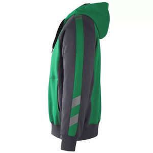 Sudadera con capucha extragrande para personalizar, jersey de forro polar grueso con cremallera bidireccional - Product Image 2