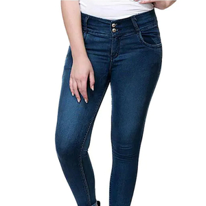 Fabricant OEM personnalisé, jeans en denim respirant pour femmes, prix de gros bon marché, pantalons en denim pour femmes adultes - Product Image 5