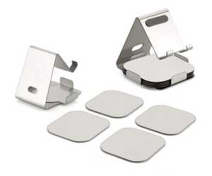 Soporte Metálico Ajustable para Teléfono Móvil, Soporte para Escritorio para Smartphone, para Uso en Oficina, Hogar y Mesa - Product Image 1