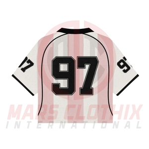 Maillot de football américain personnalisé par sublimation, nouvelle collection, léger, en mesh, style rétro – Vêtements de sport en promotion - Product Image 3