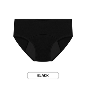 Braguitas de Cintura Alta para Mujer, Tejido Sin Costuras, 100% Algodón, Sólidas, Casuales, Ajuste Cómodo, Transpirables, Secado Rápido, Diseño Ligero, Uso Diario - Product Image 1
