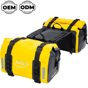 <span class=keywords><strong>Sacoche</strong></span> de <span class=keywords><strong>sacoche</strong></span> de <span class=keywords><strong>moto</strong></span> étanche OEM, sacoches de selle en PVC pour vélos de tourisme/d'aventure, ajustement universel pour les croiseurs - Product Image 1