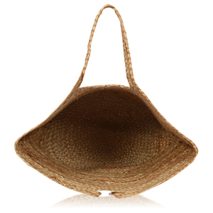 Bolso de mano tipo tote cruzado de yute trenzado ecológico con diseño de letras abiertas, estilo bohemio, hecho a mano, informal para mujer, tendencia 2026 - Product Image 2