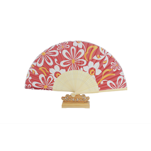 Retro Ananda Bamboo Folding Handfan - Traditional Handmade Craft for Summer Gifts