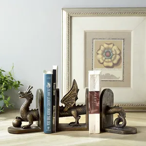Soporte de Libros Metálico Hecho a Mano, Decorativo y Moderno, para Oficina, Escritorio, Hogar, Biblioteca, Escultura Moderna Pulida - Product Image 5