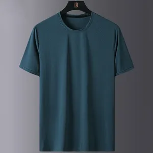Camiseta personalizada con logo impreso, de alta calidad, para hombre, 100% algodón, holgada, al por mayor, de jersey de algodón 100% para hombre. - Product Image 6