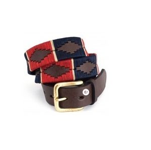 Ceinture en cuir de haute qualité, ceinture décontractée brodée à la main pour hommes et femmes, grossiste - Product Image 2