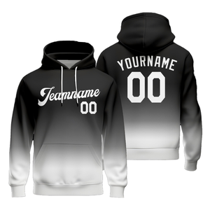 Sudadera con Capucha de Invierno Extra Grande, Diseño Único de Béisbol, Dos Tonos, 100% Algodón Sublimado, Transpirable, con Gráficos Bordados - Product Image 4