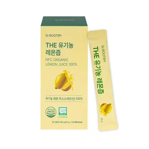 น้ำมะนาวออร์แกนิค 100% แบบ NFC Cold Pressed บรรจุซอง สำหรับวิตามินซีธรรมชาติและสารต้านอนุมูลอิสระ จากสาธารณรัฐเกาหลี DR ROOTEM - Product Image 6