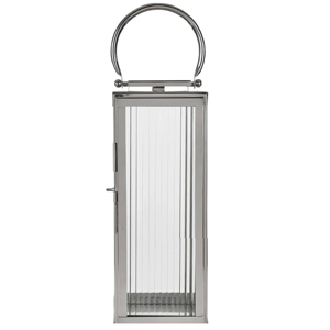 Farol de Metal y Vidrio Decorativo para el Hogar, Acabado en Oro Rosa, para Decoración de Bodas y Hogar, Hecho a Mano - Product Image 6