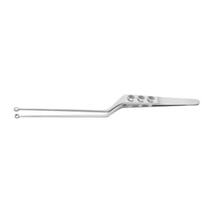 Pinzas de agarre para tumores Yasargil de 22 cm, tipo bayoneta, con mandíbulas de copa de 3.5 mm, instrumento neuroquirúrgico manual reutilizable, certificado CE - Product Image 5