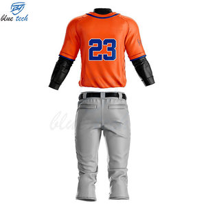 Premium Quality Baseball Jersey and Pants Custom Team Uniform Set with Embroidery and Printing Option Plus Size 100% Polyester - Product Image 6