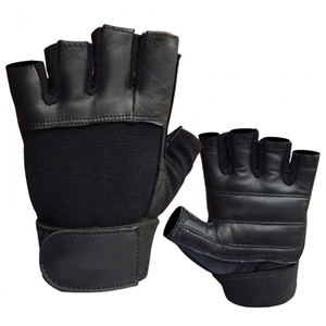 Nuevos Guantes Deportivos de Medio Dedo Hechos a Medida para Gimnasio y Fitness al Aire Libre, Transpirables, de Neopreno, con Correa Ajustable para Levantamiento de Pesas BIGWOOD - Product Image 2