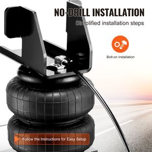 Kit de suspension pneumatique compatible avec les camions Chevrolet Silverado 1500 et GMC Sierra 1500 II, 2007-2018 - Product Image 6