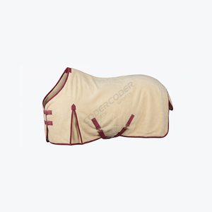 Couverture de cheval d'équitation de haute qualité, imperméable, coupe-vent, respirante, durable, fabrication OEM, couverture en polaire pour cheval - Product Image 4
