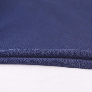 Shorts décontractés pour hommes en coton bleu marine uni avec cordon de serrage, taille mi-haute, respirants, pour le sport - Product Image 3