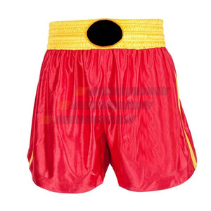 Pantalones Cortos de Muay Thai para Hombre, Ropa de MMA, Pantalones Cortos de Kickboxing para Combate de Boxeo Tailandés, Grappling, Bjj, Uniforme de Entrenamiento de Artes Marciales - Product Image 1