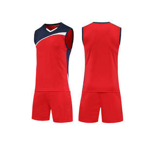 Último Paquete de Uniformes de Voleibol Personalizados, Uniformes de Voleibol Sublimados Premium con Diseños Únicos - Product Image 1