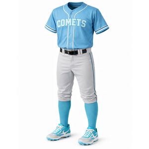 OEM <b>Custom</b> Sublimation Digital Print Breathable Baseball unifoam Stitched Apparel Packaging <b>Uniform</b> Blanks <b>Softball</b> Clothing - Product Image 1