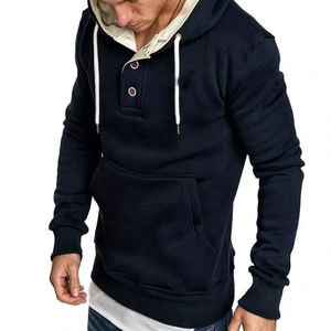 เสื้อฮู้ดดี้ผู้ชายพรีเมียมสำหรับฤดูหนาว ผ้าฝ้ายฟลีซ 100% สไตล์ลำลอง กันลม เป็นมิตรกับสิ่งแวดล้อม รับปักลายตามสั่ง ขายส่งจำนวนมาก - Product Image 4