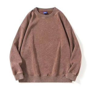 Sweat-shirt pour homme, col rond, tissu chaud, marque privée, OEM, vente en gros, vêtements américains - Product Image 4
