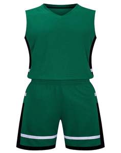 Conjuntos de Uniformes de Baloncesto Bemore Sports para Adultos, Jersey de Secado Rápido para Hombre, Talla Grande, Ropa de Baloncesto Transpirable, Jersey Juvenil sin Estampado - Product Image 1
