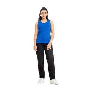 Débardeur pour femme haute performance en tissu anti-transpiration, débardeur uni décontracté et sportif pour femme, fournisseur OEM de vêtements de sport personnalisés - Product Image 5