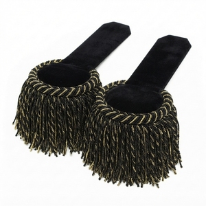 Épaulettes décoratives de qualité supérieure pour vêtements, avec logo personnalisé, services de fournisseur OEM sur mesure - Product Image 3