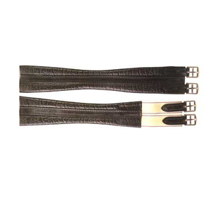 Cincha de Cuero Premium para Caballos, Acolchada y Suave, con Estructura de Plástico, Herrajes de Latón y Hebillas Duraderas para Equitación - Product Image 2