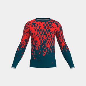 Men's Competition Rash Guard BJJ MMA Long Sleeve <b>Compression</b> <b>Shirt</b> Ranked Grappling Gear USA Europe Wholesale Trend Top - Product Image 1
