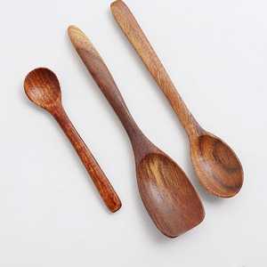 Cucharas de Madera Ecológicas Desechables 99 Gold Data Mini de 15 ml, Aptas para Lavavajillas, Resistentes al Calor, con Acabado Espejo, Diseño Minimalista, Ligeras y Duraderas - Product Image 2