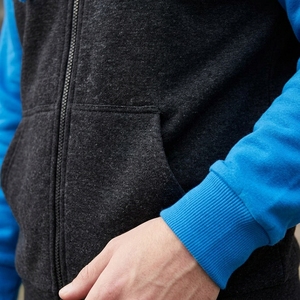 Sweat-shirt à capuche zippé personnalisé avec logo, en molleton, unisexe, veste à capuche décontractée pour l'hiver - Product Image 6