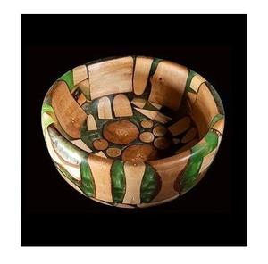 Tazón de Resina Epoxi y Madera Hecho a Mano, Ecológico, Libre de BPA, con Madera Dura Real y Resina Premium para una Mesa de Comedor Elegante - Product Image 2