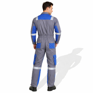 Overol de Trabajo Industrial Wida Sports, Reflectante, Antiestático, Transpirable, de Algodón, Uniforme de Seguridad para la Construcción, Resistente - Product Image 6