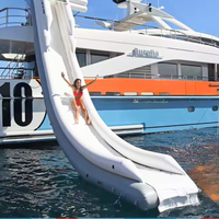 Toboggan aquatique gonflable THUY LINH pour bateau Muriel, jouet de piscine extérieur en PVC, usage commercial, capacité maximale 500 kg