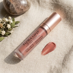 Nouveau Gloss à Lèvres Mat Crémeux Hydratant Longue Durée Imperméable, Sans Produits Chimiques Minéraux, Végétalien, Tendance et Abordable, Origine Malaisie Selangor - Product Image 2
