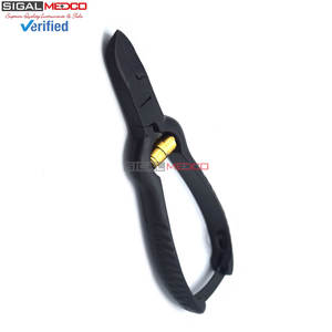 Juego de 2 piezas de cortaúñas de barril con acción de resorte para podólogo profesional, de alta resistencia, para uñas encarnadas de pies y manos - Product Image 4