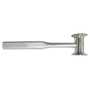 Marteau orthopédique chirurgical WPS Bergman, tête en acier inoxydable, manche en aluminium, set d'instruments à percussion (osteotome, burin) - Product Image 5