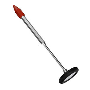 Martillo de Reflejos Neurológico Babinski con Punta Puntiaguda, Herramienta Profesional de Prueba de Reflejos para Respuestas Superficiales, Color Negro - Product Image 3